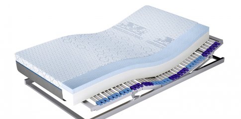 Materac Medivis Talalay Blue H2