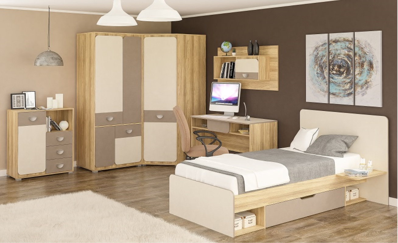 LAMI blackwood jęczmienny / cappuccino